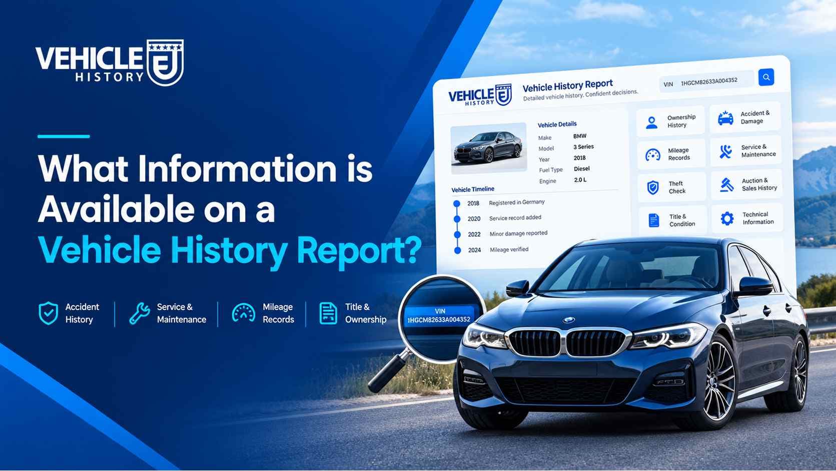 What Information is Available on a Vehicle History Report?